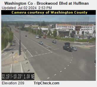 Traffic Cam Washington Co - Brookwood Blvd at Huffman